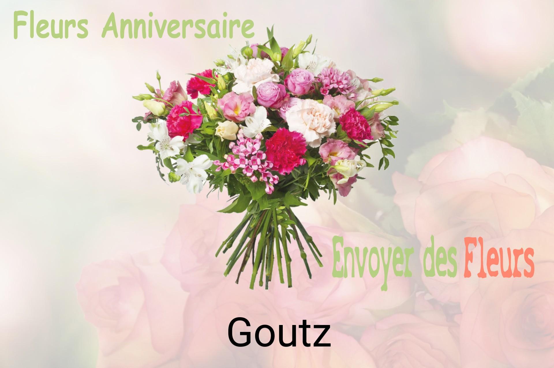 Bouquet de fleurs d’anniversaire livré à Goutz